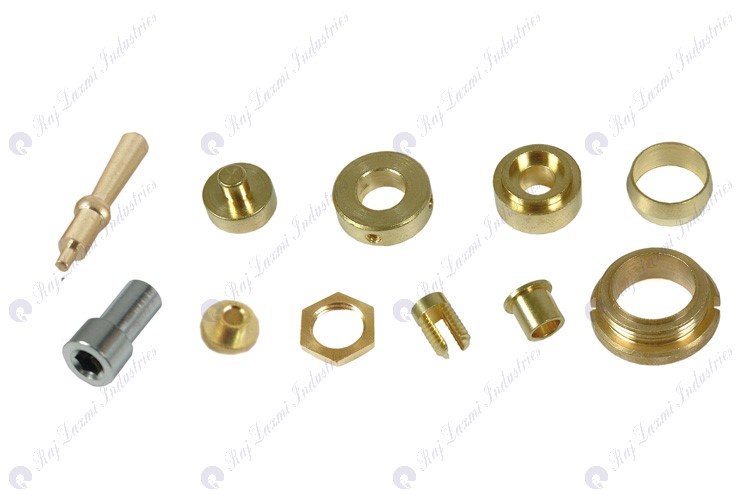 brass turned components